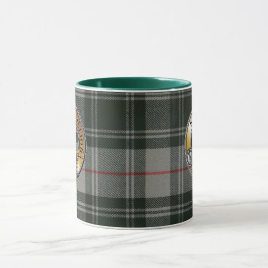 Moffat Tartan & Badge Mok (Midden)