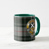 Moffat Tartan & Badge Mok (Voorkant rechts)