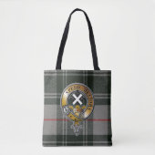 Moffat Tartan & Badge Tote Bag (Voorkant)