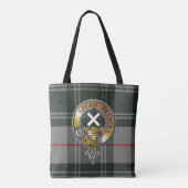 Moffat Tartan & Badge Tote Bag (Achterkant)
