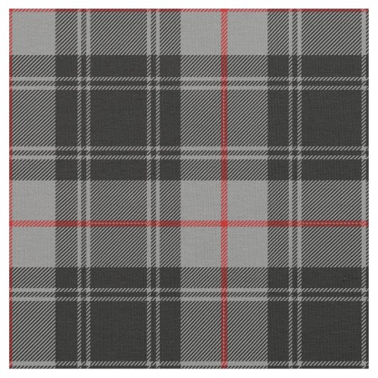 Moffat Tartan Print Stof (Close Up)