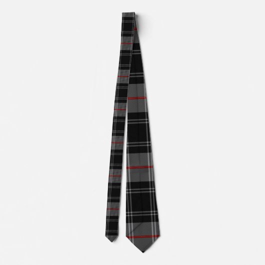 Moffat Tartan Print Stropdas (Achterkant)