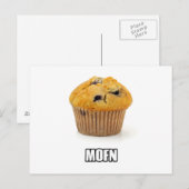 MOFN - Muffin, met een menselijk potentieel verkee Briefkaart (Voorkant / Achterkant)