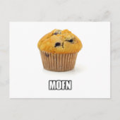 MOFN - Muffin, met een menselijk potentieel verkee Briefkaart (Voorkant)
