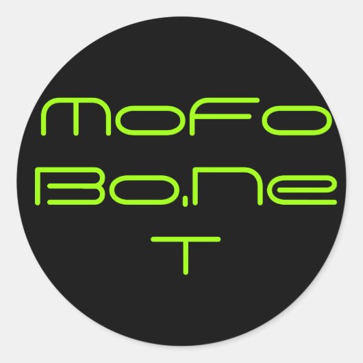 MoFoBo.neT Sticker (Voorkant)