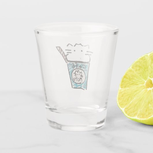 mofu_cafeglass shot glas (Achterkant)