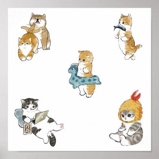 Mofu Sand Poster (Voorkant)