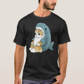 mofu zand 004schattig kat van katten betekent SHAR T-shirt (Voorkant)