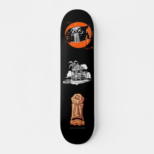 Mog Mog Plank Persoonlijk Skateboard (Voorkant)