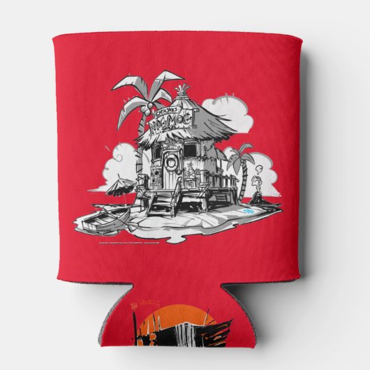 Mog Mog Shack Koelbox Blikjeskoeler (Achterkant)