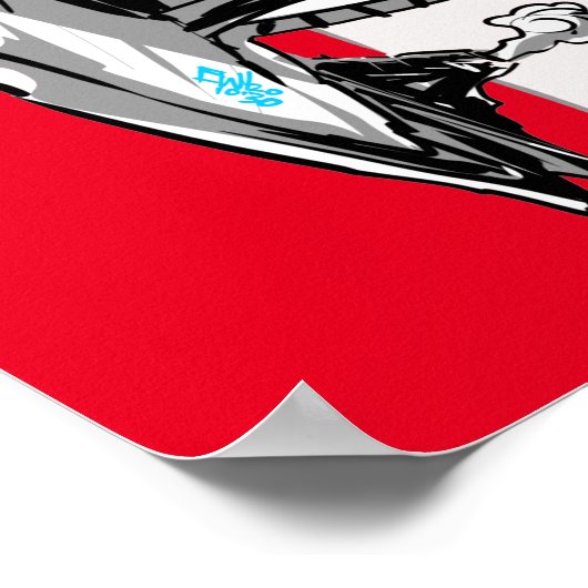 Mog Mog Shack Poster (Hoek)