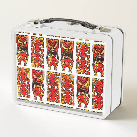 Mog Tiki Warrior Lunch Box (Achterkant)