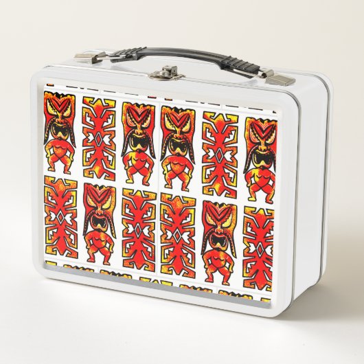 Mog Tiki Warrior Lunch Box (Voorkant)