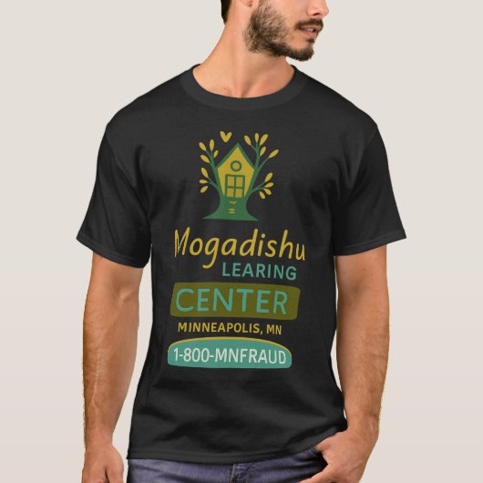 Mogadishu Leercentrum T-shirt (Voorkant)