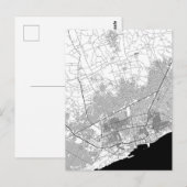 Mogadishu Somalië Kaart (Voorkant / Achterkant)