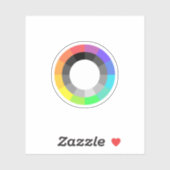 MOGAI Pride Colorwheel Sticker (Vel)