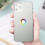 MOGAI Pride Flag Sticker (Telefoon)