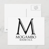 Mogambo Briefkaart (Voorkant / Achterkant)