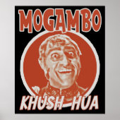 Mogambo Khush Hua Bollywood Sarcastisch Grappig De Poster (Voorkant)