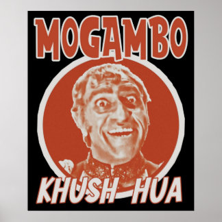 Mogambo Khush Hua Bollywood Sarcastisch Grappig De Poster
