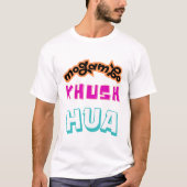 Mogambo Khush Hua Typografie T-shirt (Voorkant)