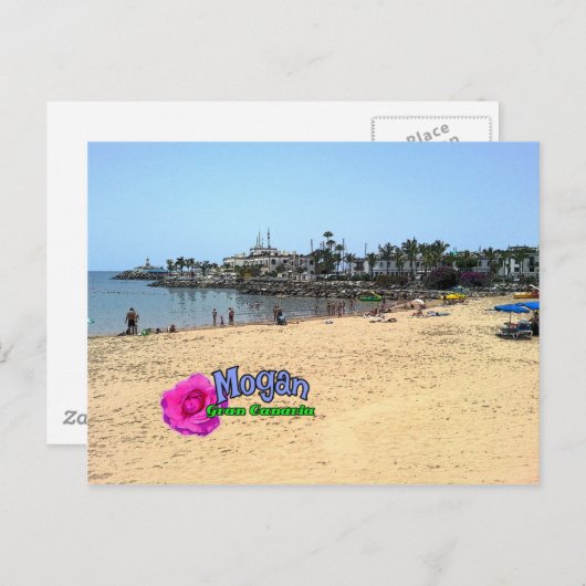 Mogan Gran Canaria Briefkaart (Voorkant / Achterkant)