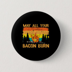 Moge al je bacon verbranden bij het grillen van st ronde button 5,7 cm
