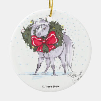 Moge al je minis helder zijn keramisch ornament