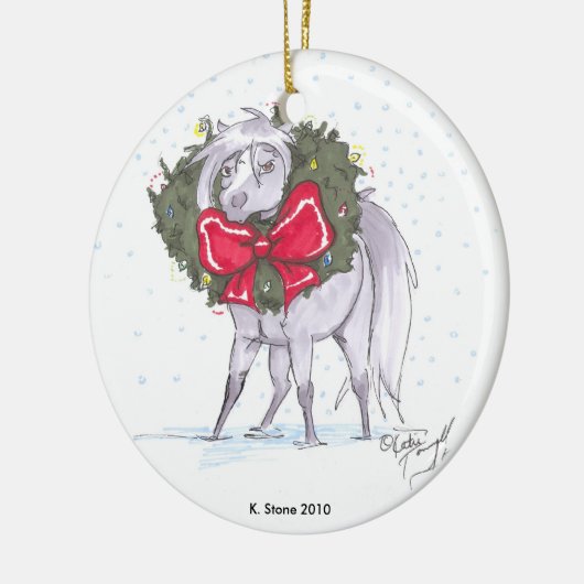 Moge al je minis helder zijn keramisch ornament (Links)