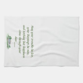 "Moge al je problemen kleiner zijn" Schets van het Theedoek (Horizontaal)