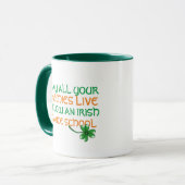 Moge al je vijanden onder de Irish Dance School le Mok (Voorkant links)