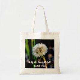 Moge al je wensen uitkomen Canvas budget Tote Bag