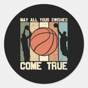 Moge al uw wensen uitkomen ronde sticker