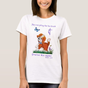 Moge alles wat adem heeft zijn naam prijzen t-shirt