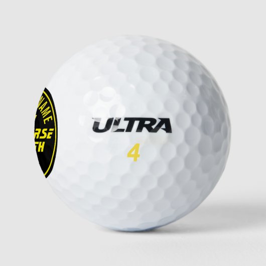 Moge de baan met je zijn Aangepaste golfballen (Logo)