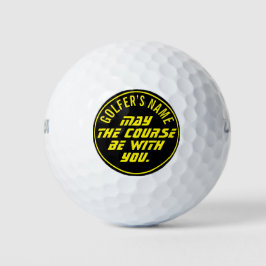 Moge de baan met je zijn Custom Golfballen