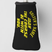 Moge de baan met je zijn Custom Putterhoes Golfheadcover (Draai 90)
