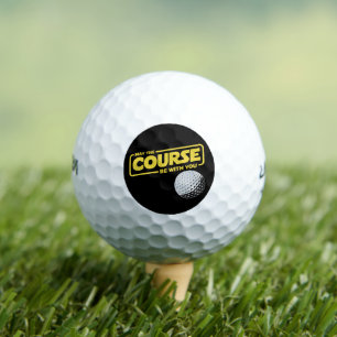 Moge de baan met je zijn Funny Golf Golfen Golfballen