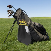 Moge de baan met je zijn Funny Golf Golfen Golfhanddoek (Groen)