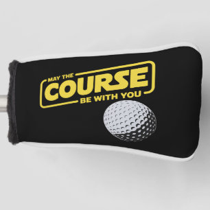Moge de baan met je zijn Funny Golf Golfen Golfheadcover