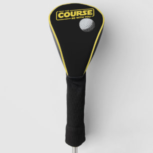 Moge de baan met je zijn Funny Golf Golfen Golfheadcover