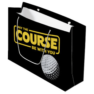 Moge de baan met je zijn Funny Golf Golfen Groot Cadeauzakje