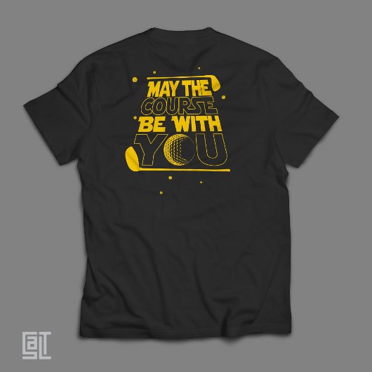 Moge de baan met je zijn Funny Golf T-shirt