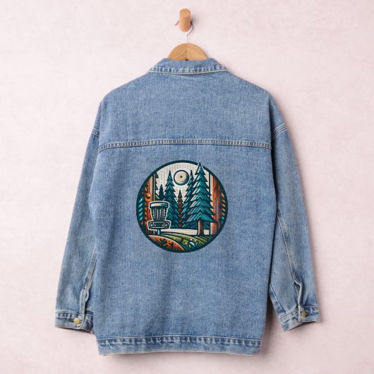Moge de baan met u zijn Disc Golf Denim Jacket (Hangar)