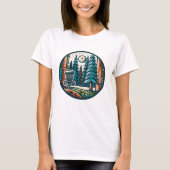 Moge de baan met u zijn Disc Golf T-shirt (Voorkant)