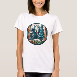 Moge de baan met u zijn Disc Golf T-shirt