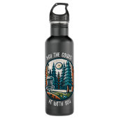 Moge de baan met u zijn Disc Golf Waterfles (Voorkant)