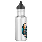 Moge de baan met u zijn Disc Golf Waterfles (Links)
