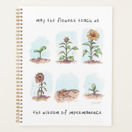 Moge de bloemen Quote Planner (Voorkant)