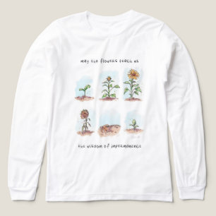 Moge de bloemen Quote Tri-Blend Shirt